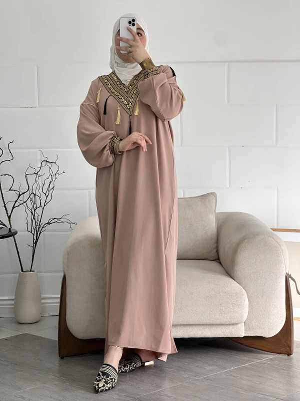 Djebba dorée-beige